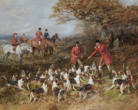 Heywood Hardy - Hunters and Hounds