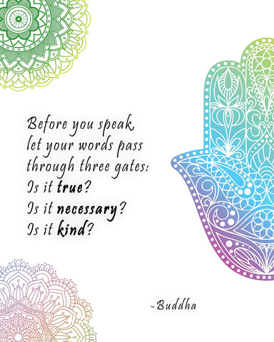 Before You Speak