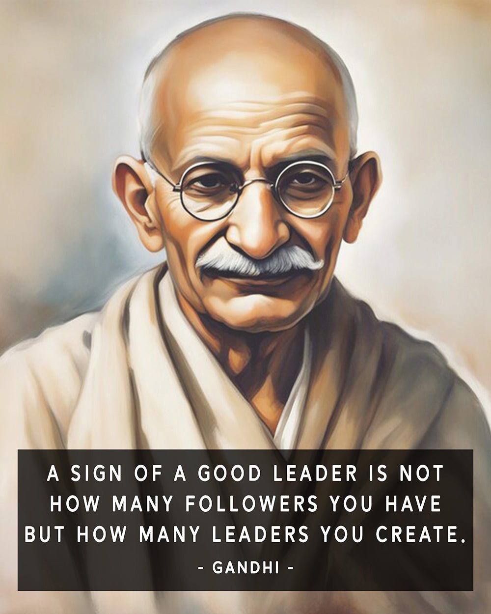 A Sign of Good Leader – Poster Master