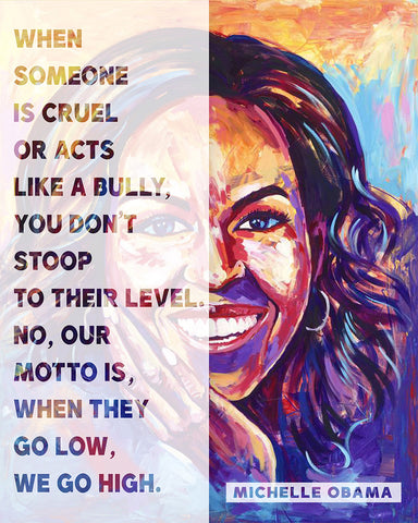 Michelle Obama - When They Go Low, We Go High