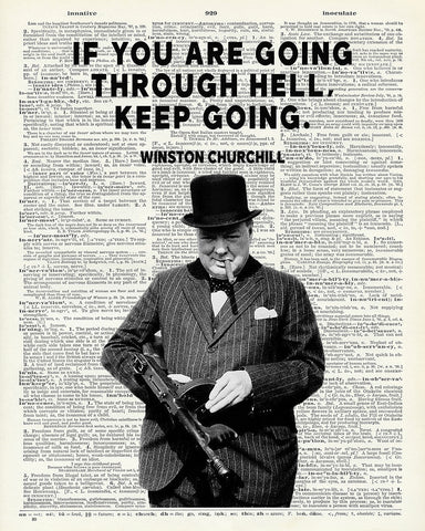 Winston Churchill - Keep Going