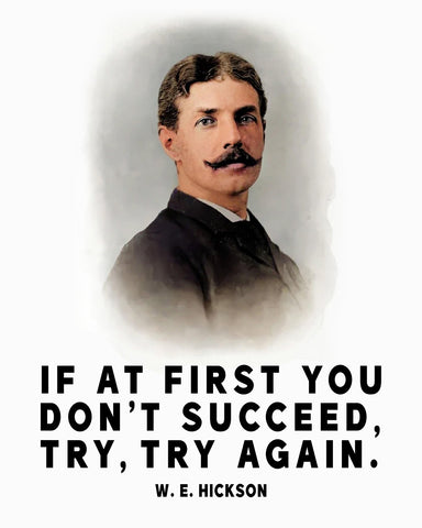 If At First You Don't Succeed