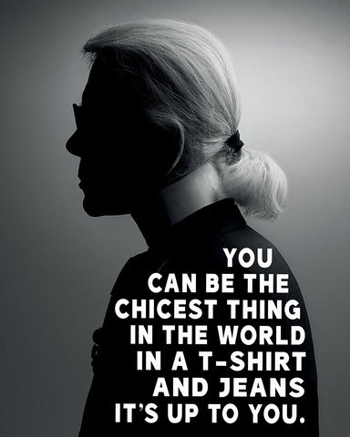 You Can Be The Chicest Thing
