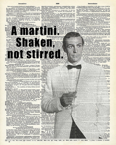Martini, Shaken Not Stirred