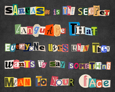 Sarcasm Is The Language