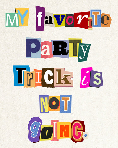 My Favorite Party Trick