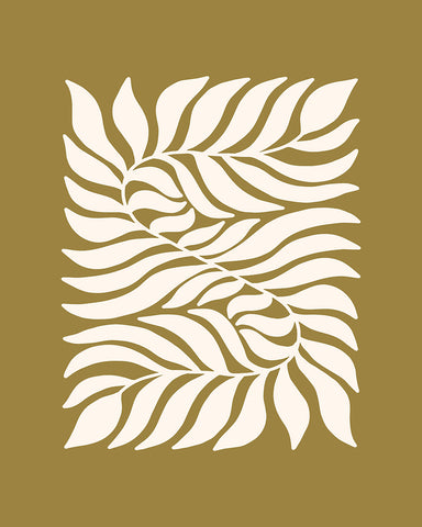 Brown Leaf Pattern No1