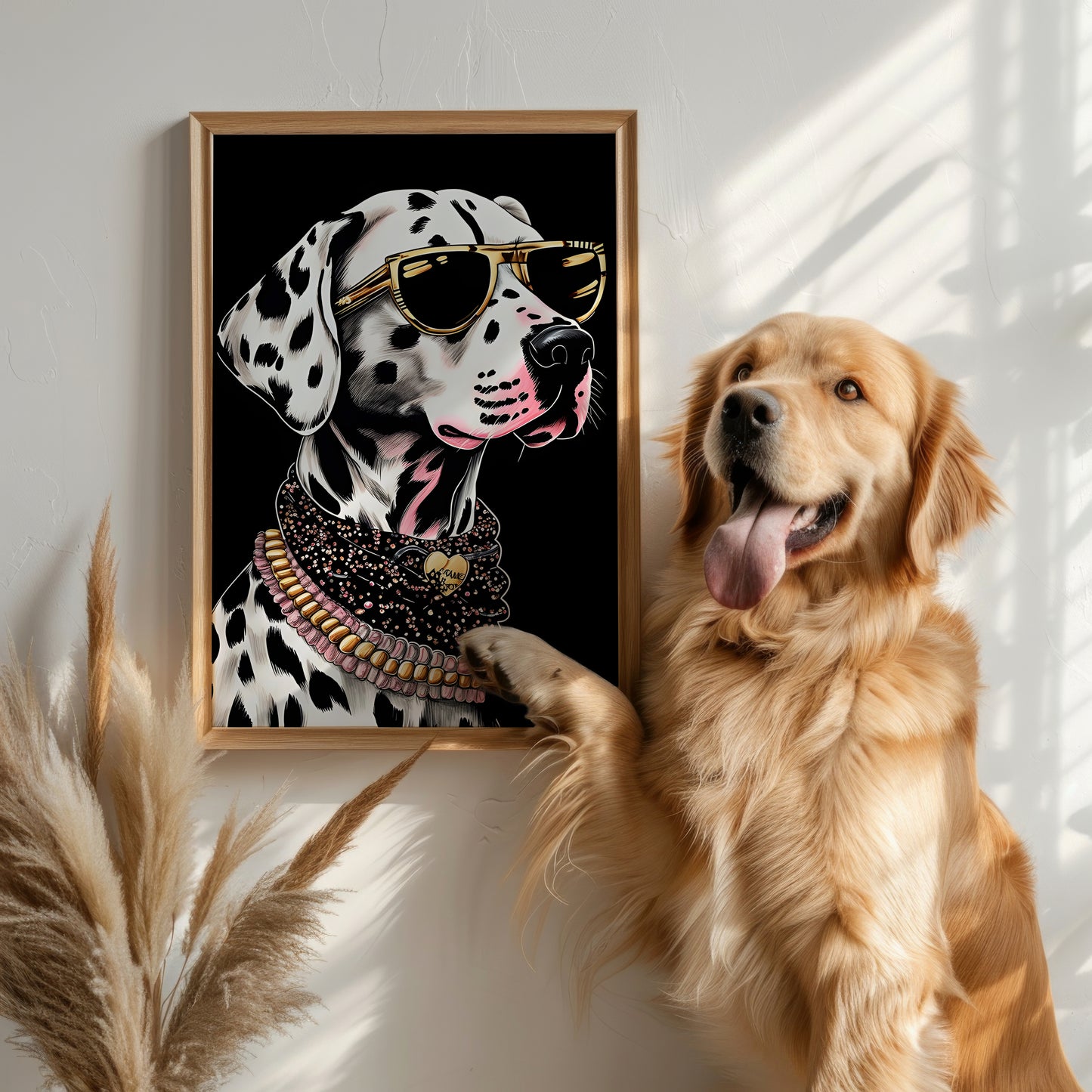 Dalmatian in Glasses No1