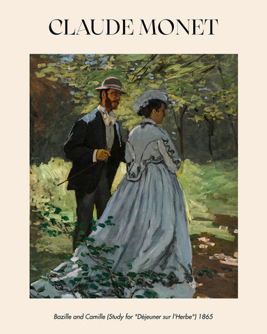 Claude Monet - Bazille and Camille