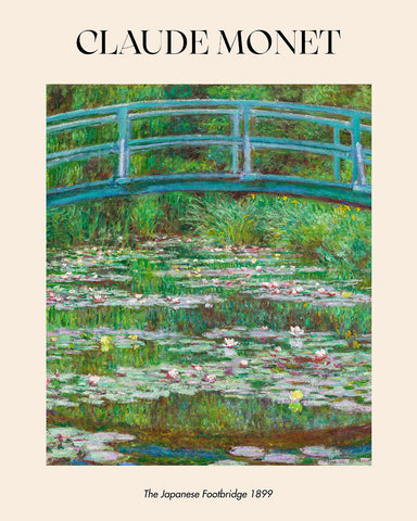 Claude Monet - The Japanese Footbridge