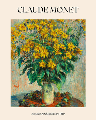 Claude Monet - Jerusalem Artichoke Flowers