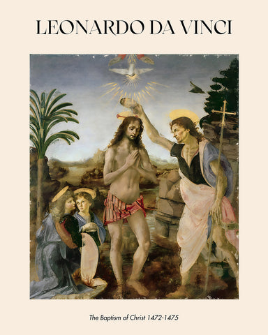 Leonardo da Vinci - The Baptism of Christ