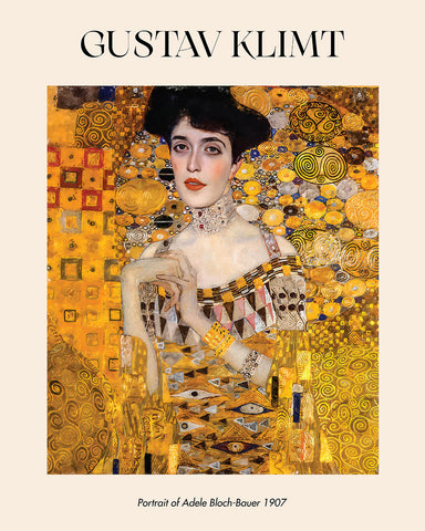 Gustav Klimt - Portrait of Adele Bloch-Bauer No1