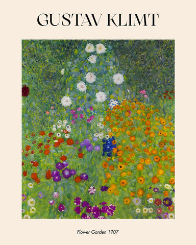 Gustav Klimt - Flower Garden