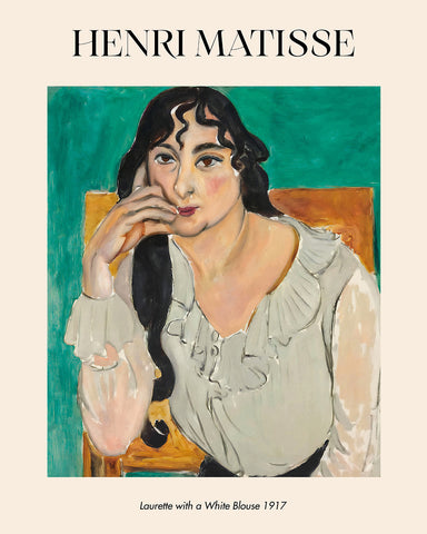 Henri Matisse - Laurette with a White Blouse