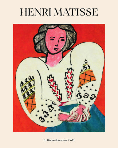 Henri Matisse - La Blouse Roumaine No2