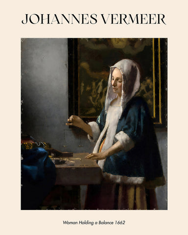 Johannes Vermeer - Woman Holding a Balance
