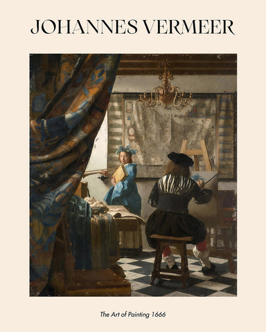 Johannes Vermeer - The Art of Painting