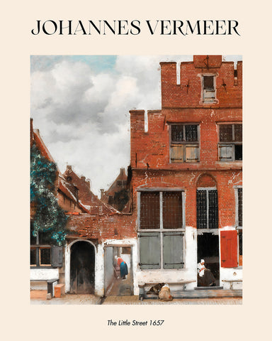 Johannes Vermeer - The Little Street No2