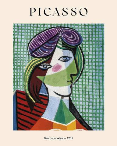 Pablo Picasso - Head of a Woman No2