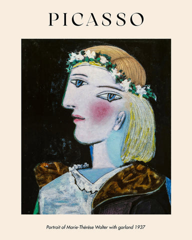 Pablo Picasso - Portrait of Marie-Therese Walter with Garland