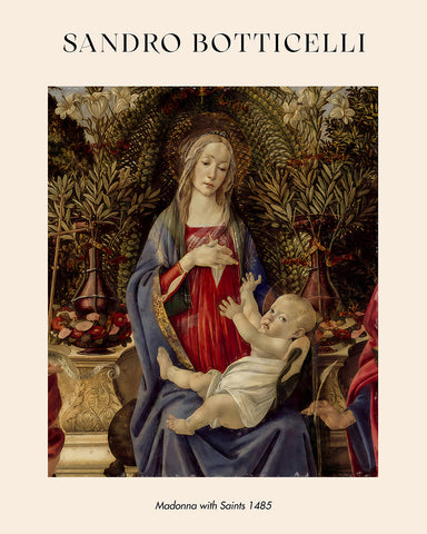 Sandro Botticelli - Madonna with Saints