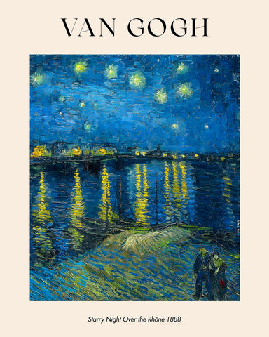 Van Gogh - Starry Night Over the Rhone No2