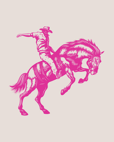 Cowboy on a Bucking Bronco