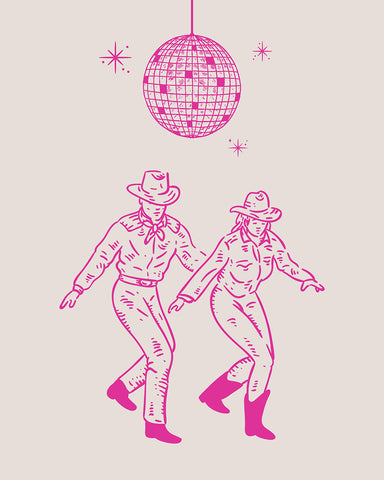 Cowboy and Cowgirl Dancing