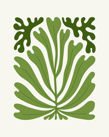 Tropical Palm Leaves No4