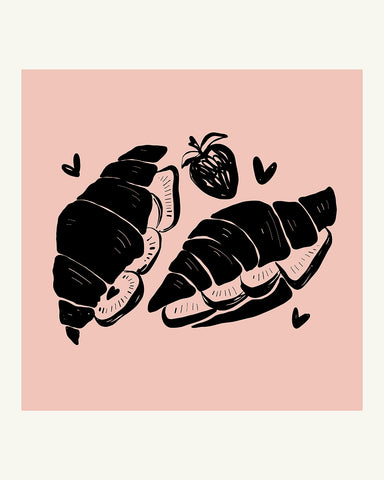 Strawberry Croissant