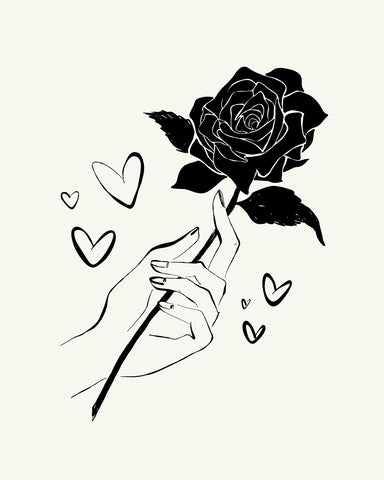 Rose on Hand