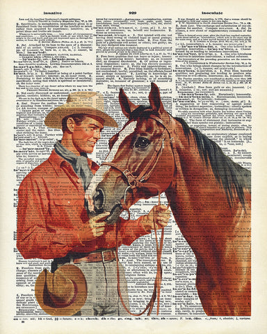 Cowboy and Horse