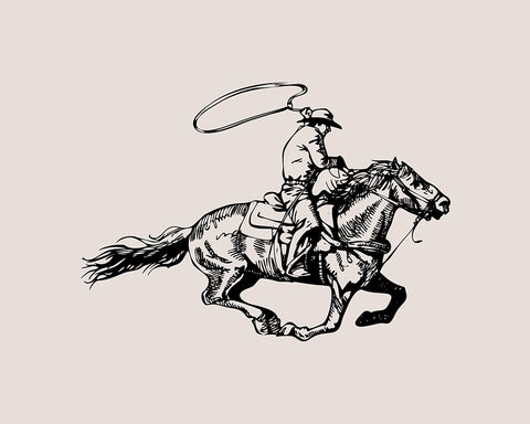 Cowboy with Lasso No2