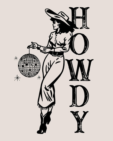 Cowgirl Howdy