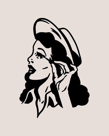 Beige Cowgirl Mascara Glam