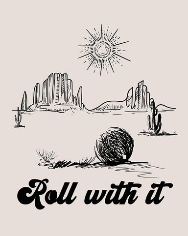Beige Roll With It
