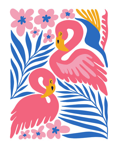 Pink Flamingos No2
