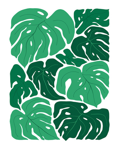 Monstera Leaves No2