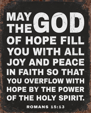 May The God of Hope No1