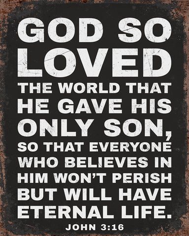 God So Loved The World No1
