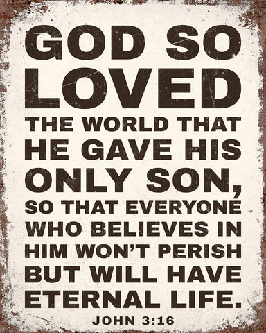 God So Loved The World No4