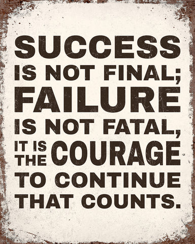 Success Is Not Final No4