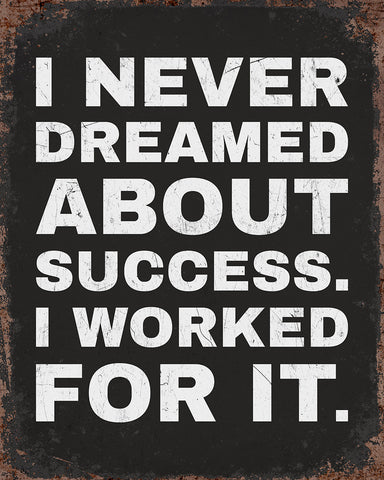 I Worked For It No1