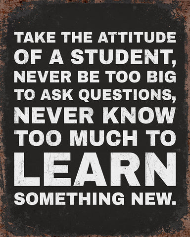 Attitude of A Student No1