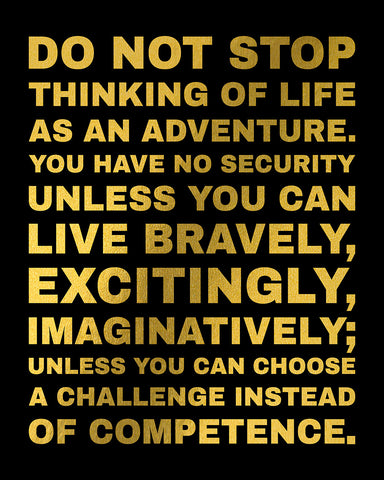 Life As An Adventure No2