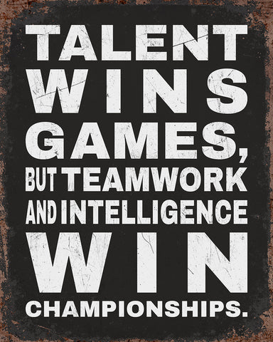 Talent Wins Games No1
