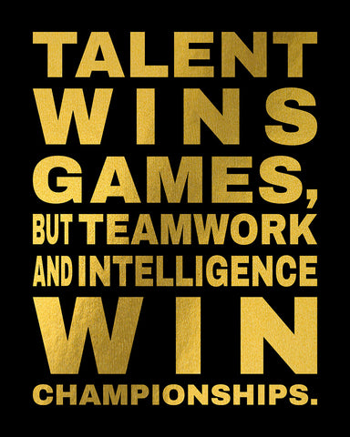 Talent Wins Games No2