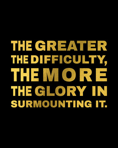 The Greater The Difficulty No2
