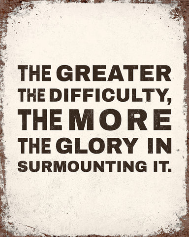 The Greater The Difficulty No4